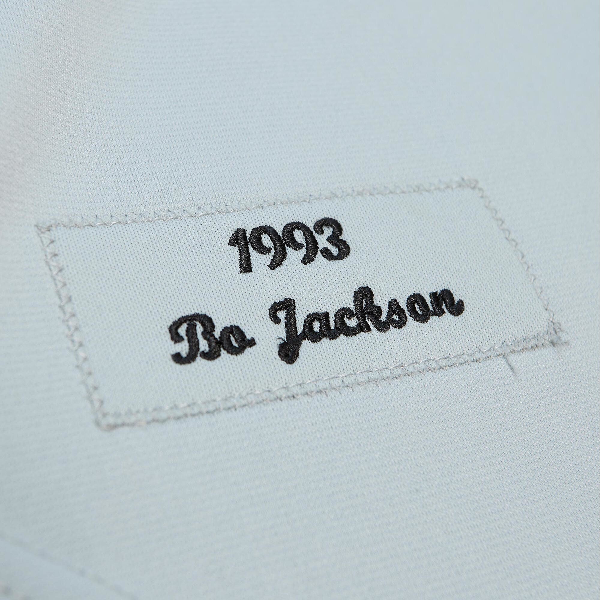 Mens Mitchell & Ness MLB ROAD JERSEY WHITE SOX 1993 BO JACKSON