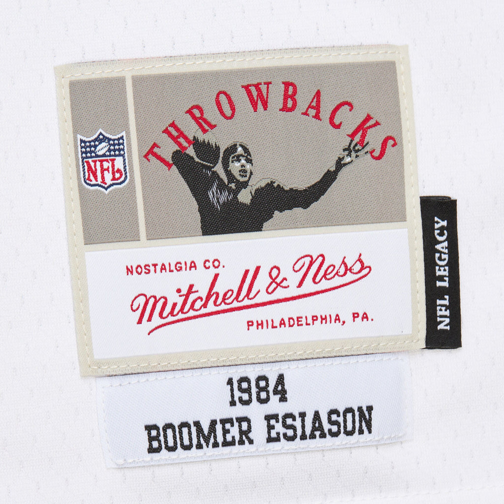 Mens Mitchell & Ness NFL WHITE JERSEY BENGALS 1984 BOOMER ESIASON