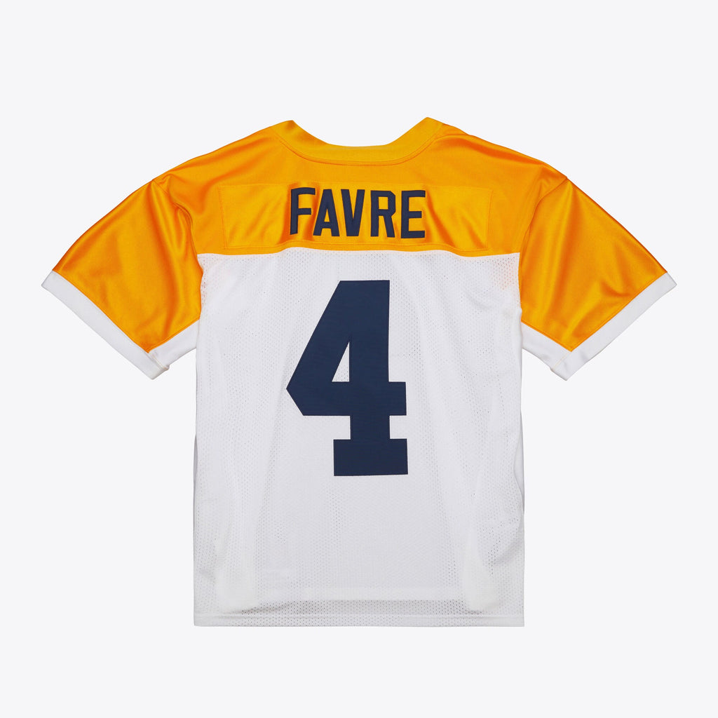 MENS MITCHELL & NESS NFL WHITE JERSEY PACKERS 1994 BRETT FAVRE