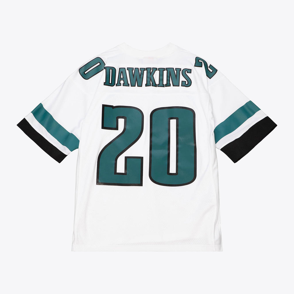 Mens Mitchell & Ness NFL WHITE JERSEY EAGLES 1996 BRIAN DAWKINS