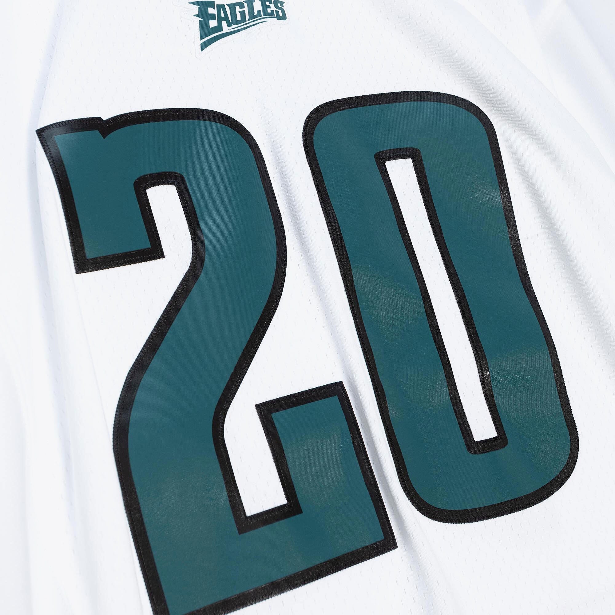 Mens Mitchell & Ness NFL WHITE JERSEY EAGLES 1996 BRIAN DAWKINS