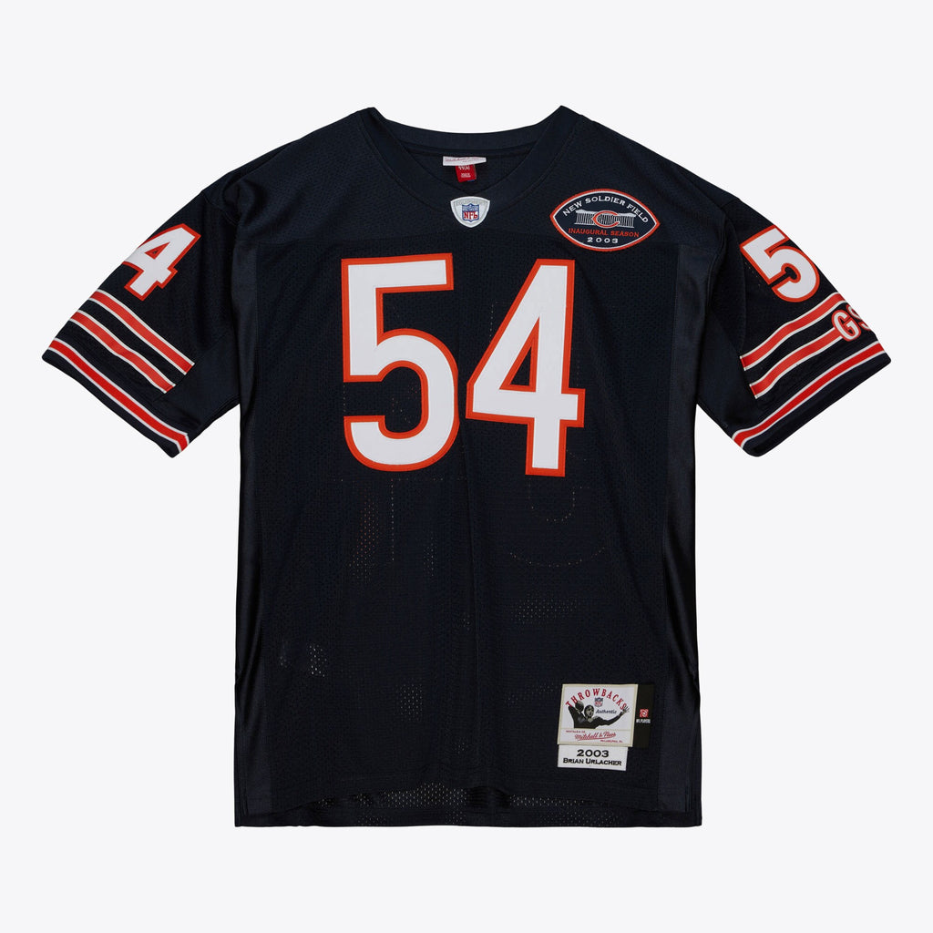 Mens Mitchell & Ness NFL DARK JERSEY BEARS 2003 BRIAN URLACHER