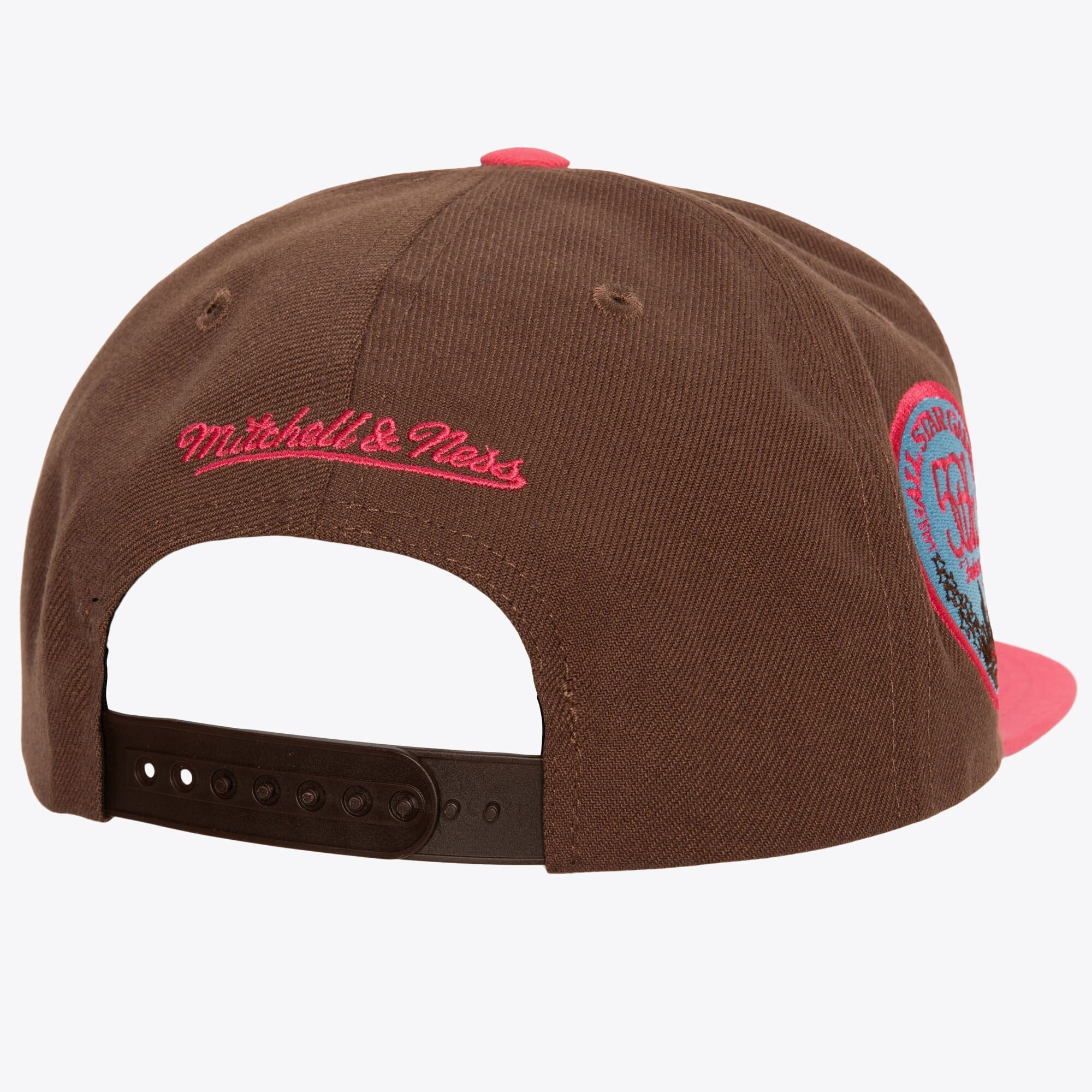 MENS MITCHELL & NESS MLB THE DAMN SNAPBACK COOP WHITE SOX - BROWN