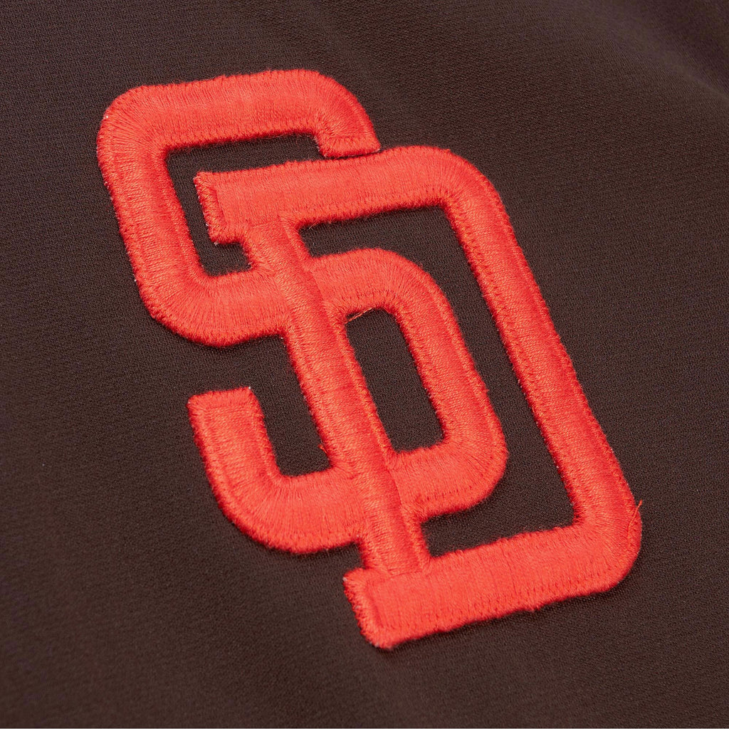 Mens Mitchell & Ness MLB BP JACKET PADRES 1990
