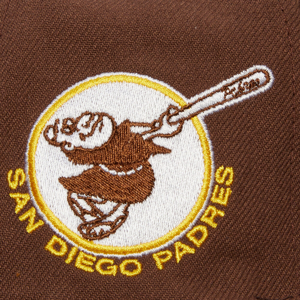 Mens Mitchell & Ness MLB TEAM TAGGED SNAPBACK COOP PADRES