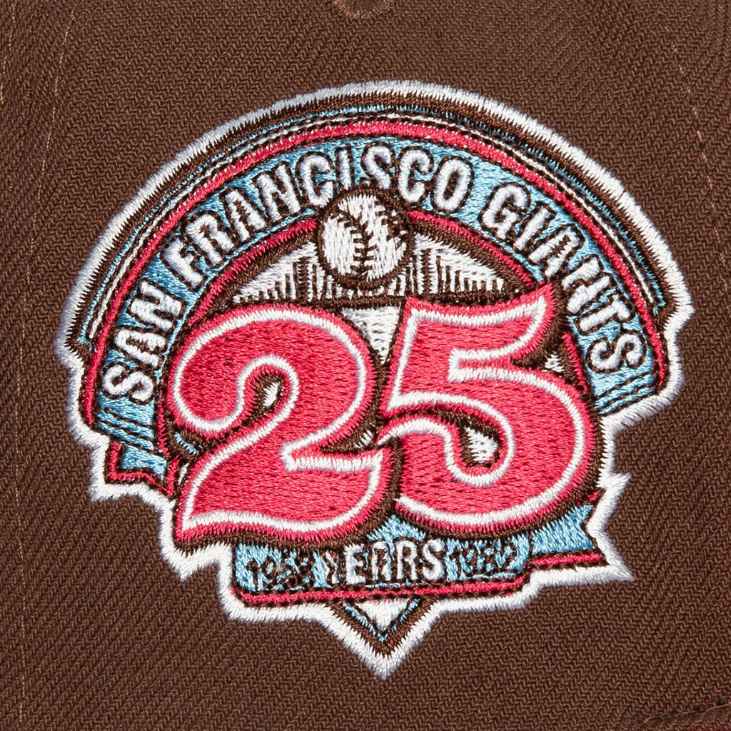MENS MITCHELL & NESS MLB THE DAMN SNAPBACK COOP GIANTS - BROWN