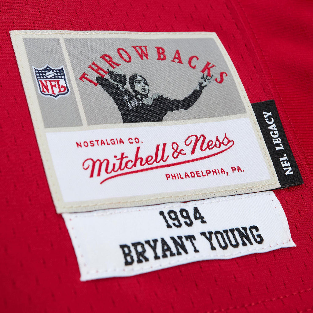 MENS MITCHELL & NESS NFL LEGACY JERSEY 49ERS 1994 BRYANT YOUNG