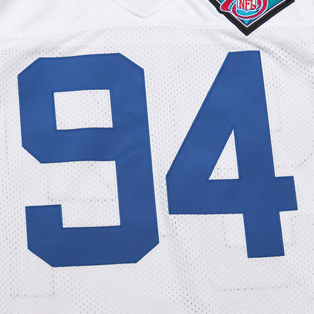 Mens Mitchell & Ness NFL WHITE JERSEY COWBOYS 1994 CHARLES HALEY