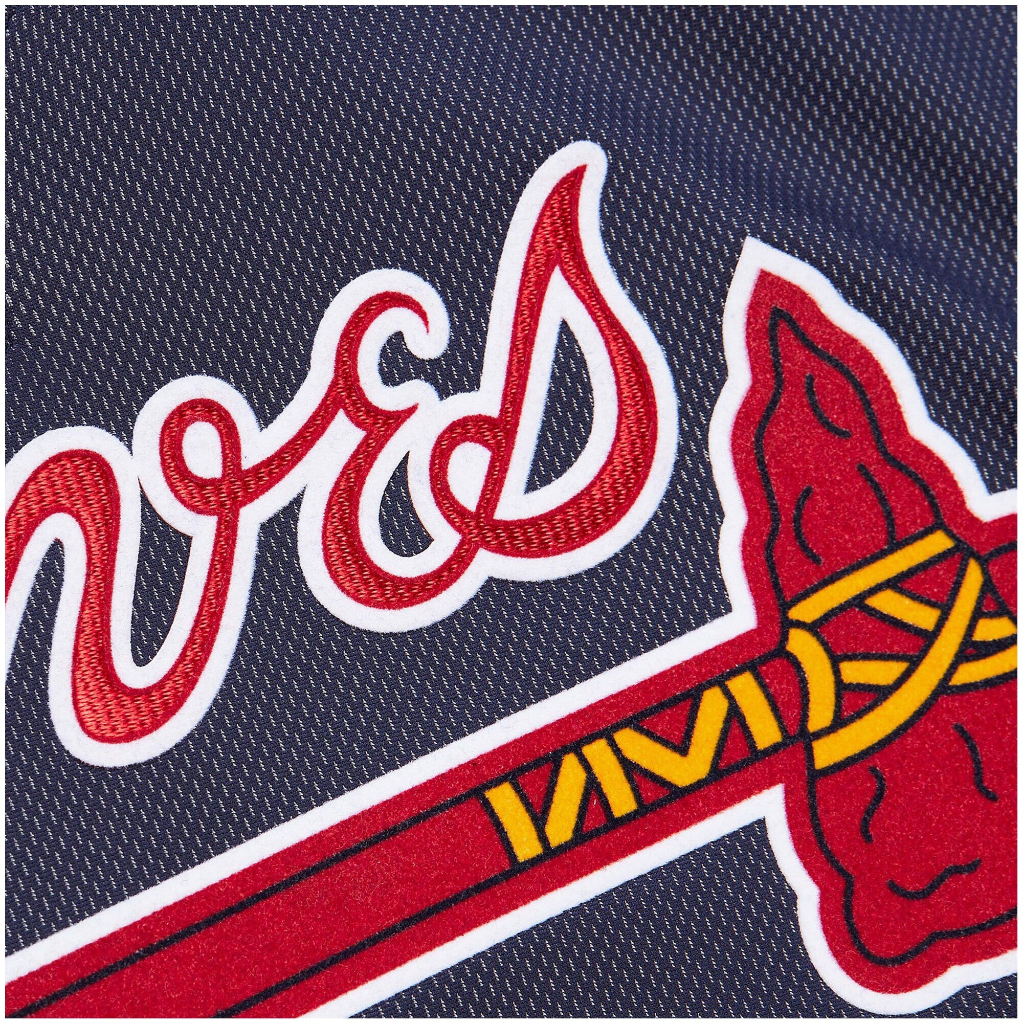 MENS MITCHELL & NESS MLB DARK JERSEY BRAVES 2007 CHIPPER JONES