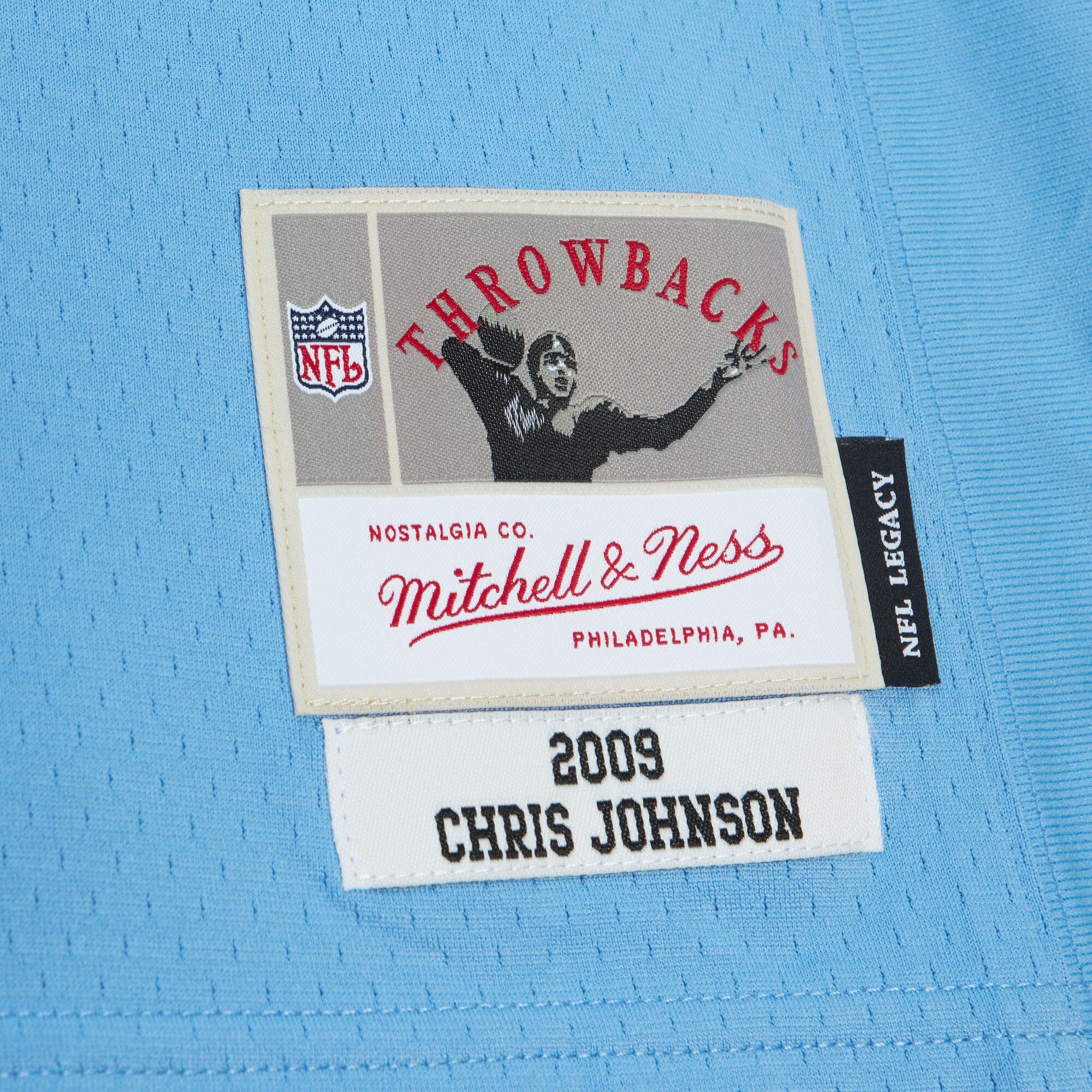 Mens Mitchell & Ness NFL ALTERNATE JERSEY TITANS 2009 CHRIS JOHNSON