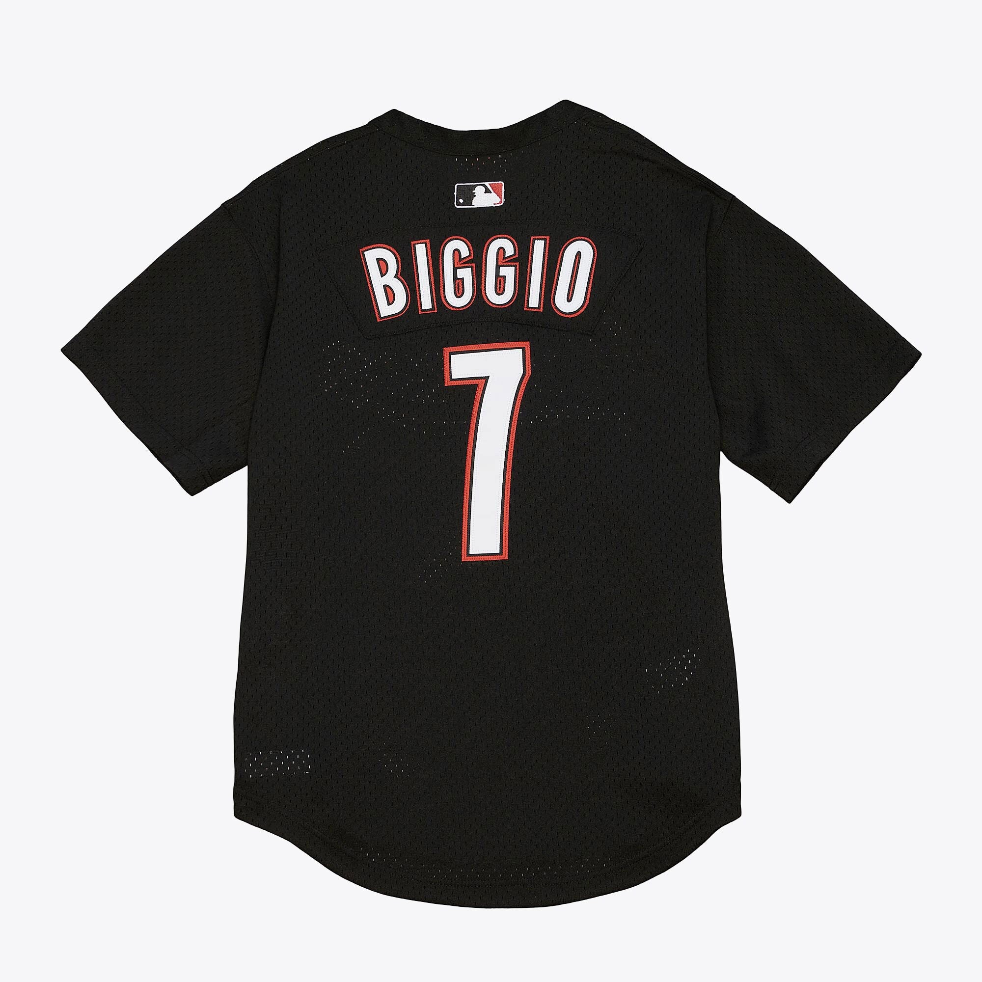 MENS MITCHELL & NESS MLB DARK BP JERSEY ASTROS 2002 CRAIG BIGGIO
