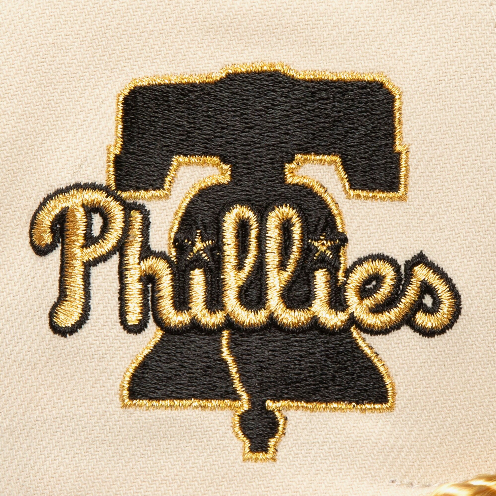 Mens Mitchell & Ness MLB GOLDEN IVORY SNAPBACK PHILLIES