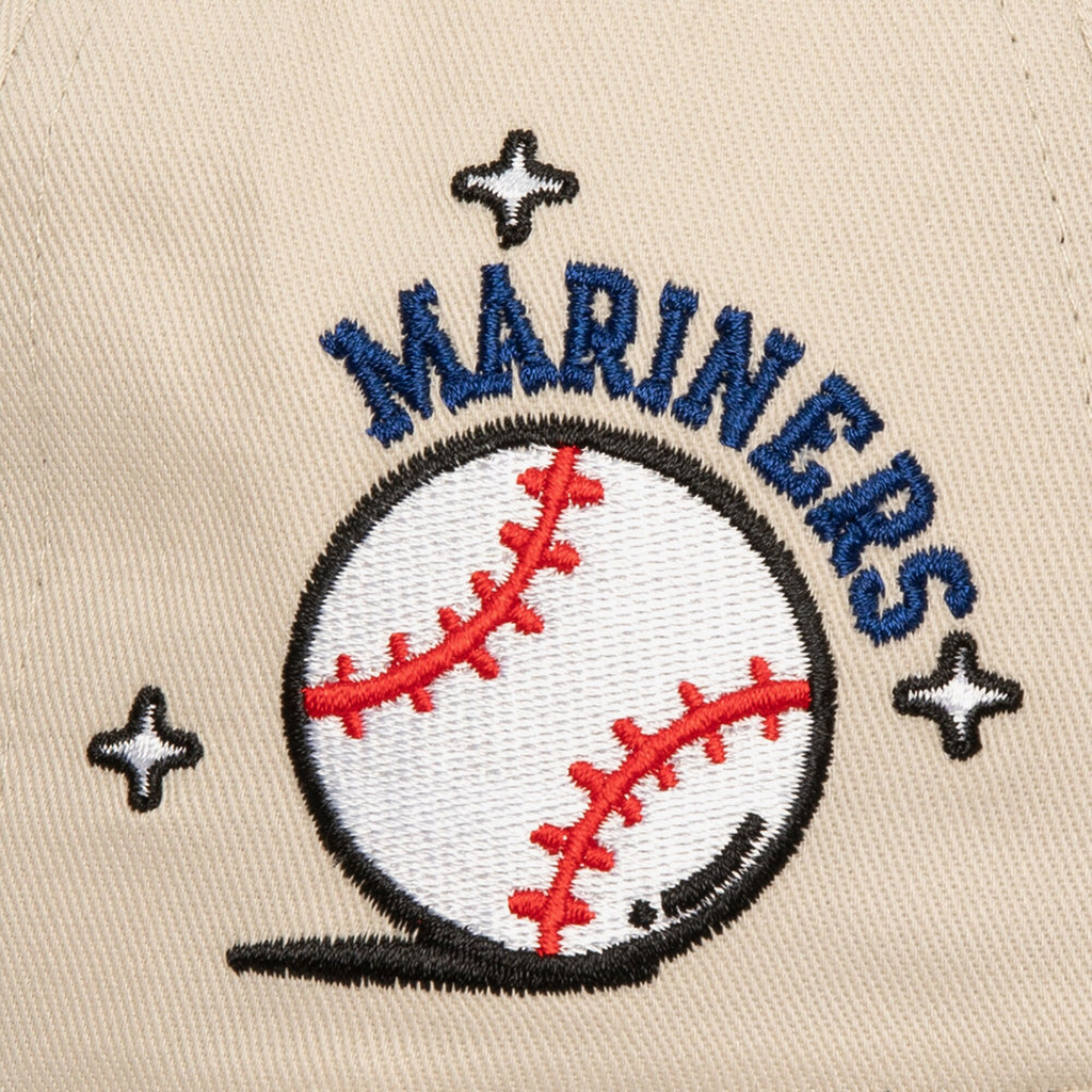 MENS MITCHELL & NESS MLB SSWAGGER STRAPBACK COOP MARINERS