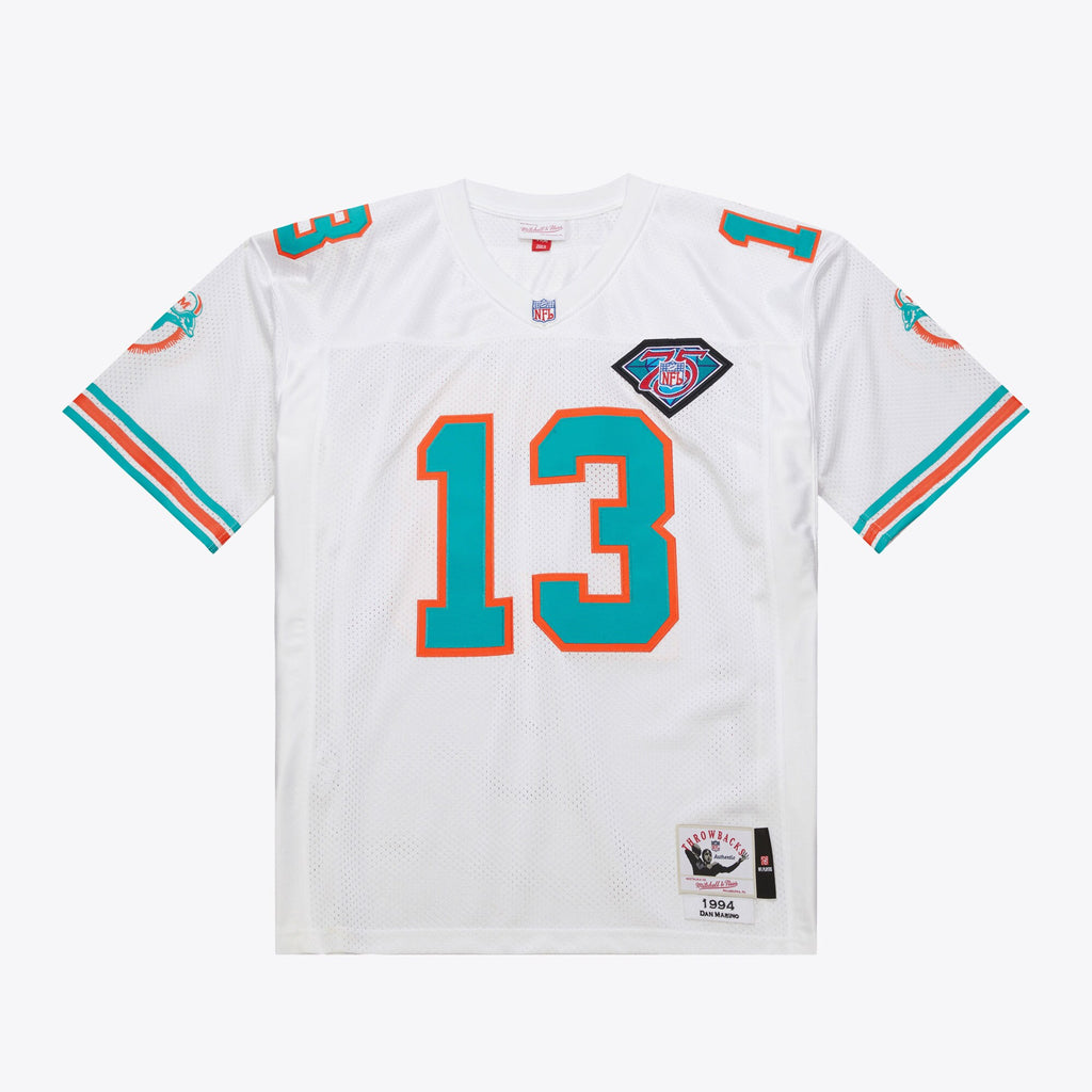 MENS MITCHELL & NESS NFL WHITE JERSEY DOLPHINS 1994 DAN MARINO