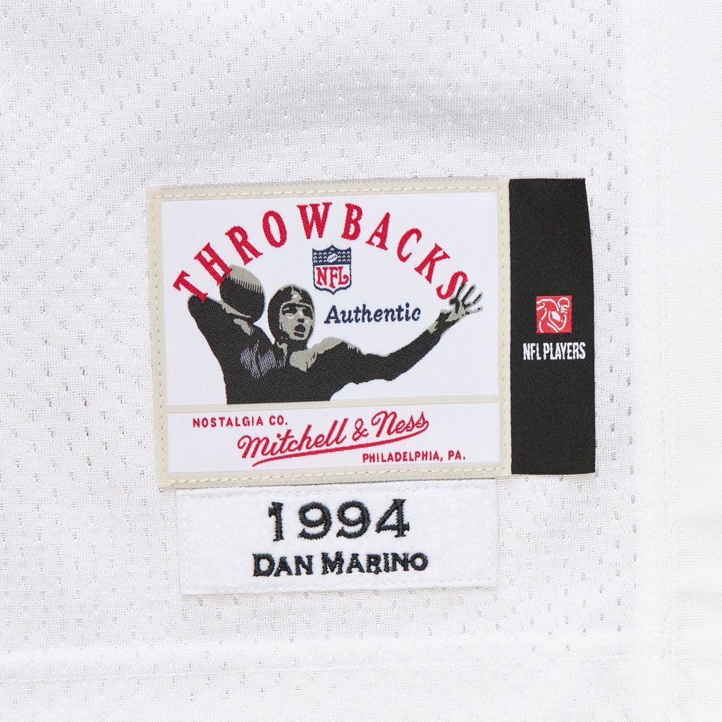 MENS MITCHELL & NESS NFL WHITE JERSEY DOLPHINS 1994 DAN MARINO