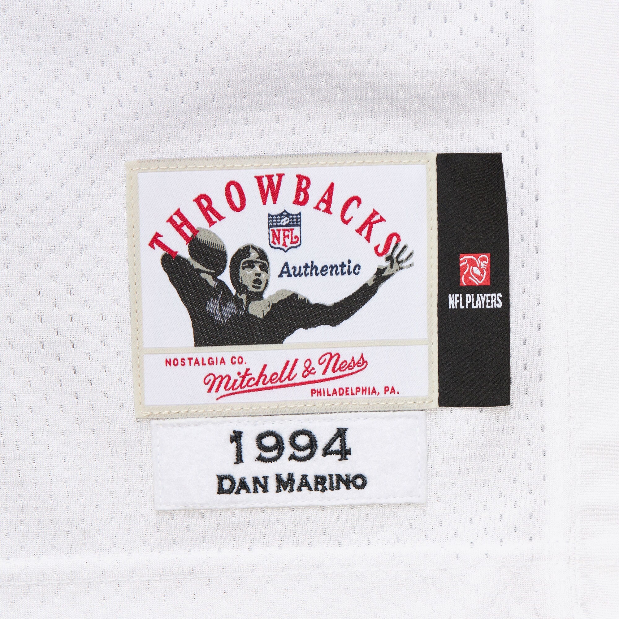 MENS MITCHELL & NESS NFL WHITE JERSEY DOLPHINS 1994 DAN MARINO