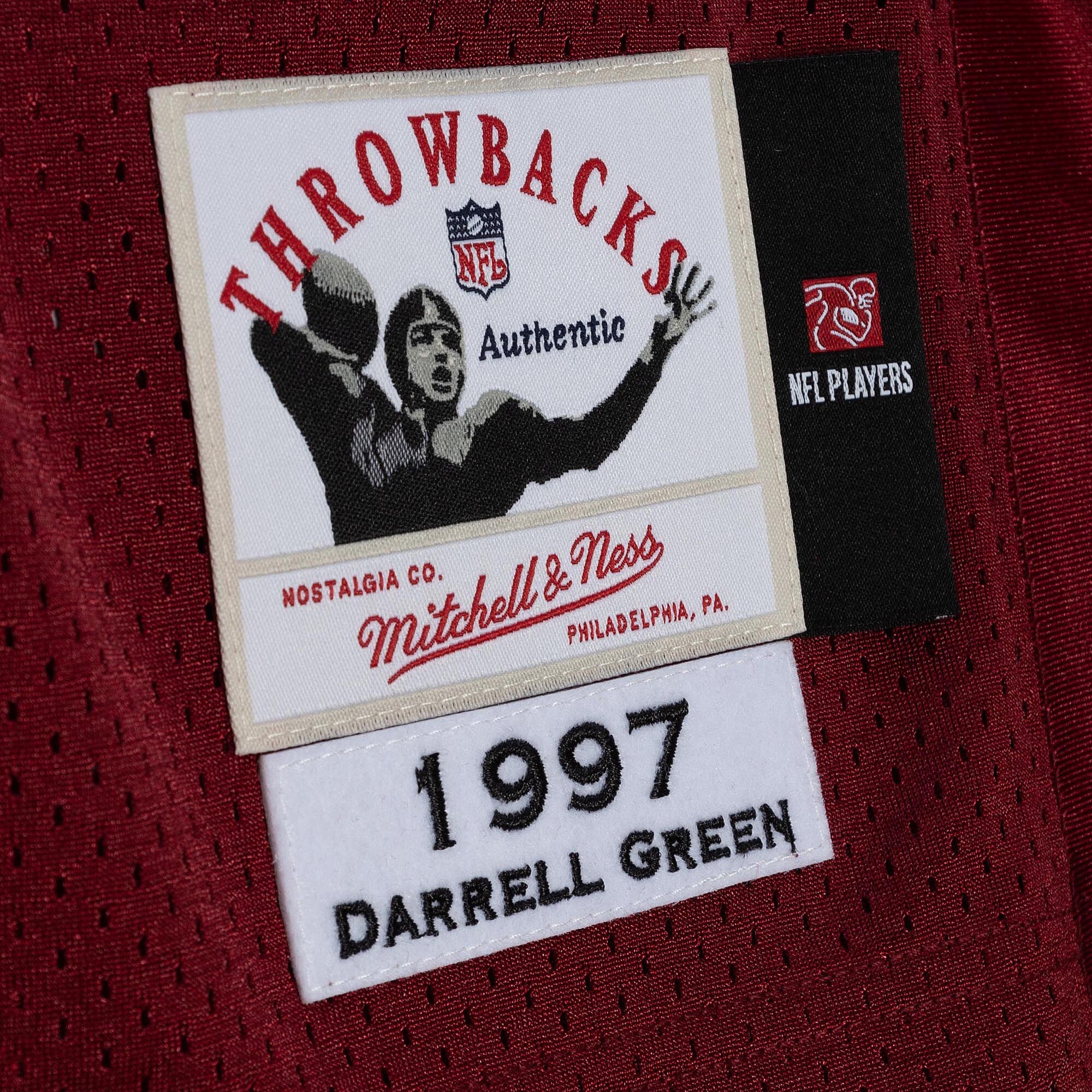 Mens Mitchell & Ness NFL DARK JERSEY REDSKINS 1997 DARRELL GREEN