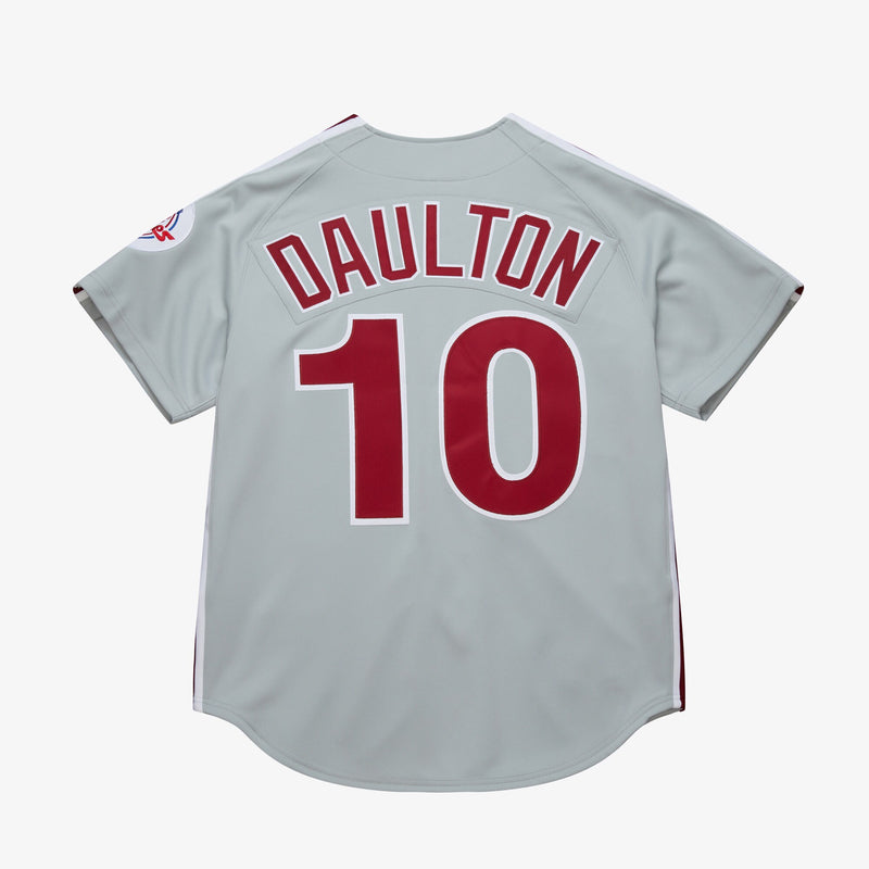 Mens Mitchell & Ness MLB DARK JERSEY PHILLIES 1989 DARREN DAULTON