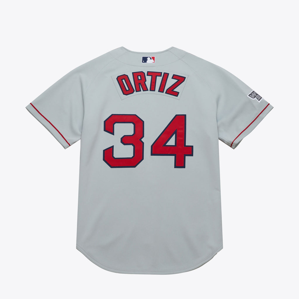 Mens Mitchell & Ness MLB DARK JERSEY RED SOX 2004 DAVID ORTIZ