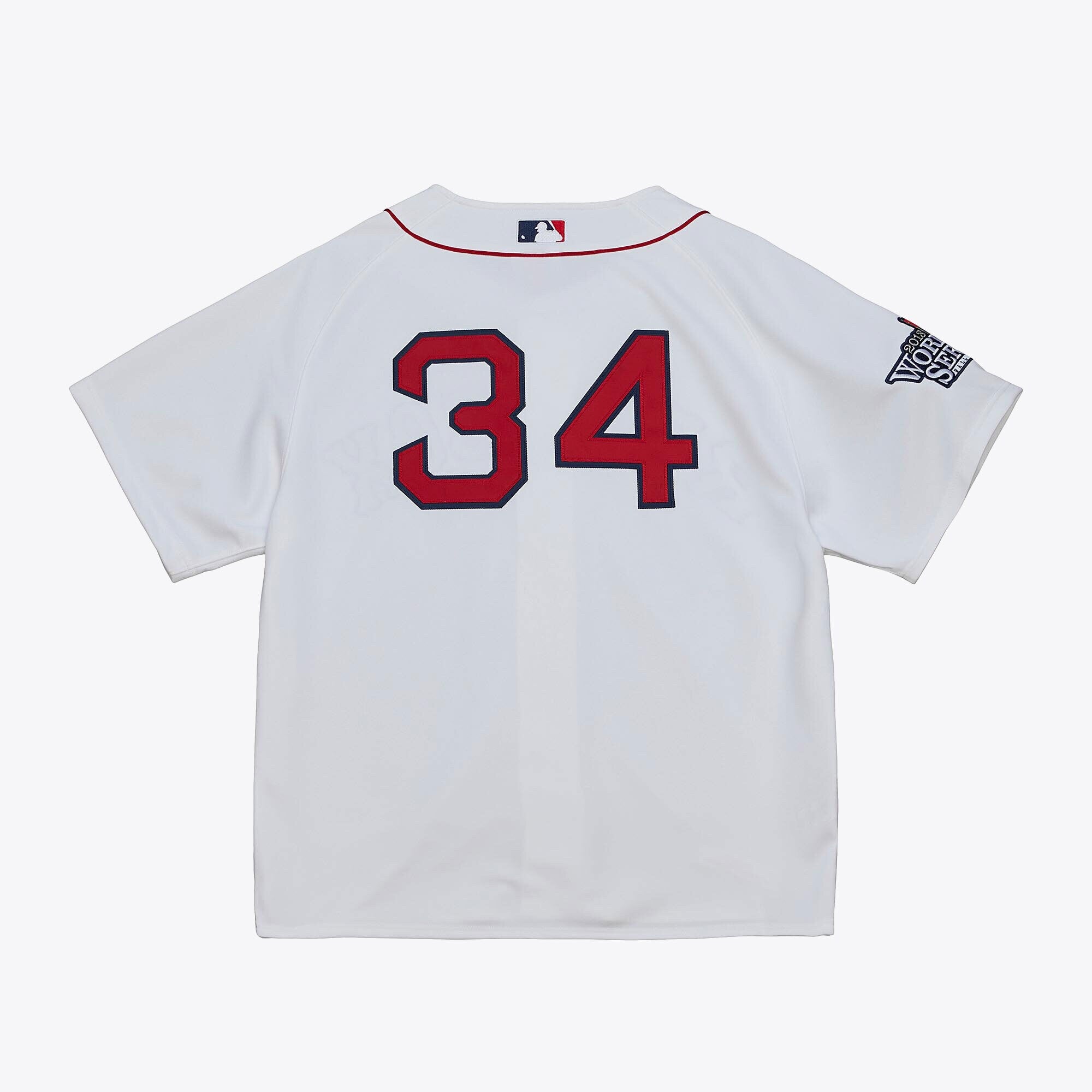 Mens Mitchell & Ness MLB HOME WORLD SERIES JERSEY RED SOX 2013 DAVID ORTIZ
