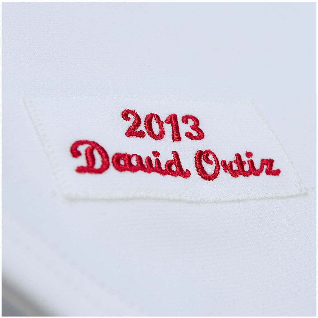 Mens Mitchell & Ness MLB HOME WORLD SERIES JERSEY RED SOX 2013 DAVID ORTIZ