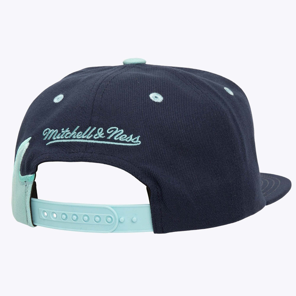 Mens Mitchell & Ness NHL RISING TIDE SNAPBACK KRAKEN
