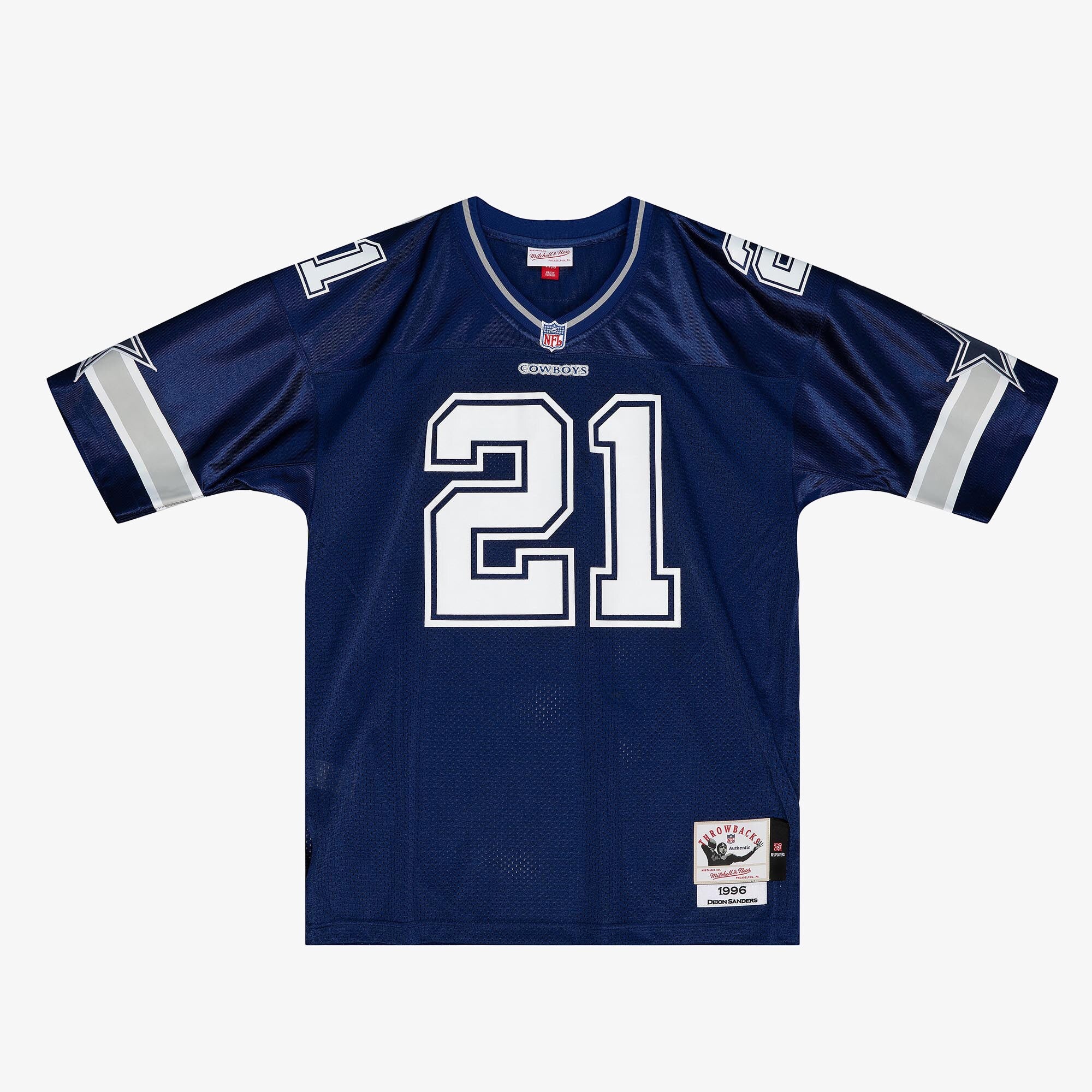 MENS MITCHELL & NESS NFL AUTHENTIC JERSEY COWBOYS 1996 DEION SANDERS