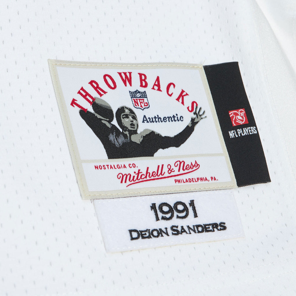 Mens Mitchell & Ness NFL AUTHENTIC JERSEY FALCONS 1991 DEION SANDERS
