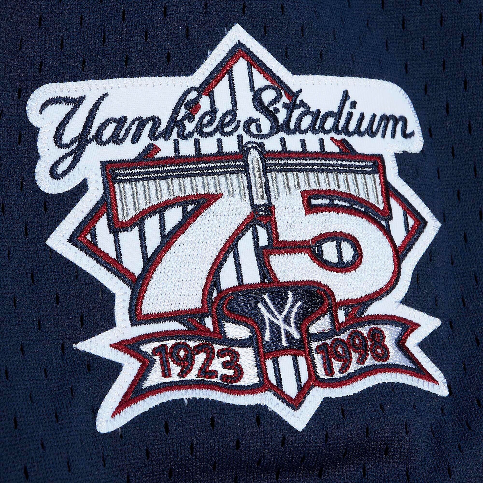 MENS MITCHELL & NESS MLB BP JERSEY YANKEES 1998 DEREK JETER
