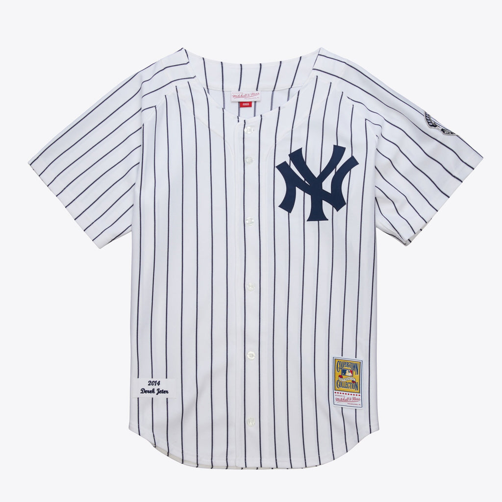 Mens Mitchell & Ness MLB WHITE HOME JERSEY YANKEES 2014 DEREK JETER