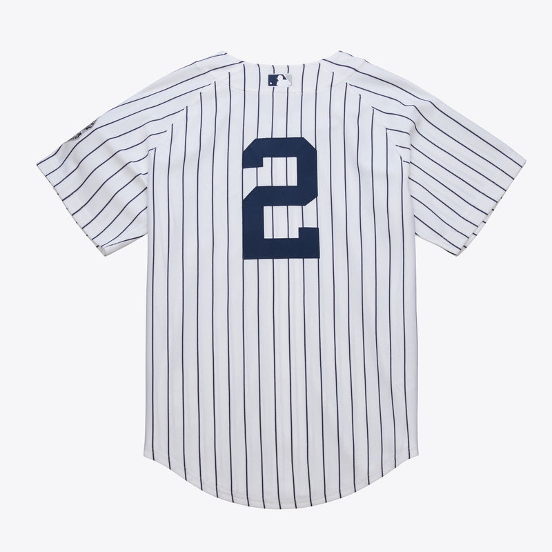 Mens Mitchell & Ness MLB WHITE HOME JERSEY YANKEES 2014 DEREK JETER