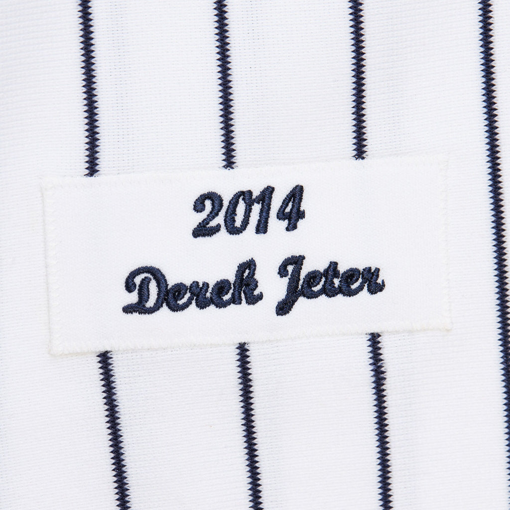 Mens Mitchell & Ness MLB WHITE HOME JERSEY YANKEES 2014 DEREK JETER