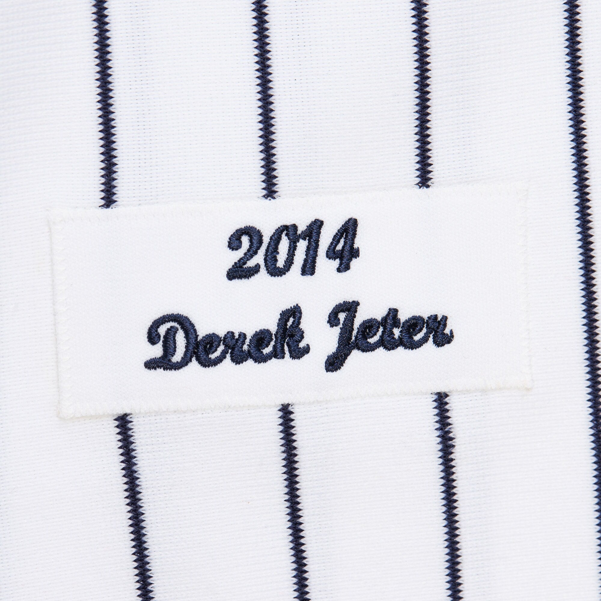 Mens Mitchell & Ness MLB WHITE HOME JERSEY YANKEES 2014 DEREK JETER