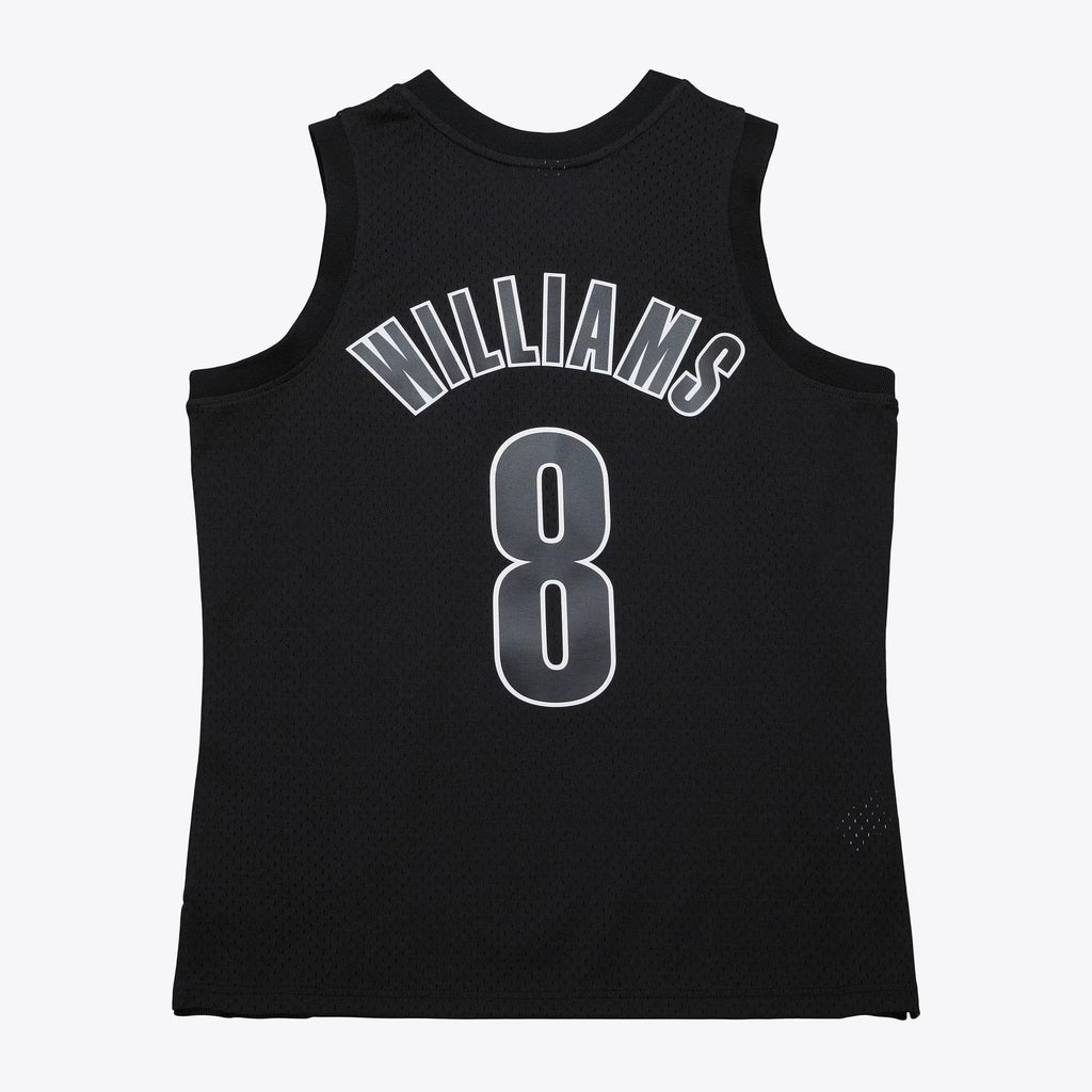 MENS MITCHELL & NESS NBA DAY JERSEY NETS 2012 DERON WILLIAMS
