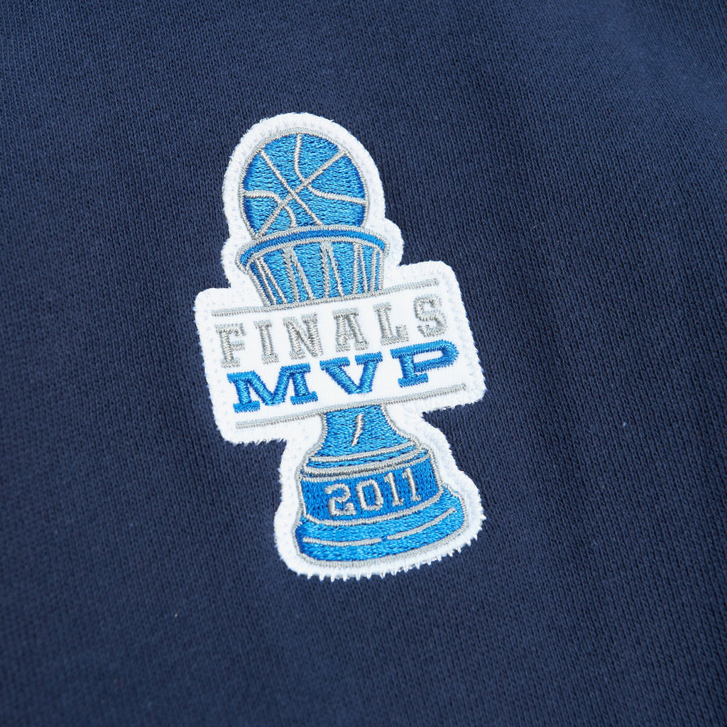 MENS MITCHELL & NESS HOF FLEECE HOODIE MAVERICKS DIRK NOWITZKI