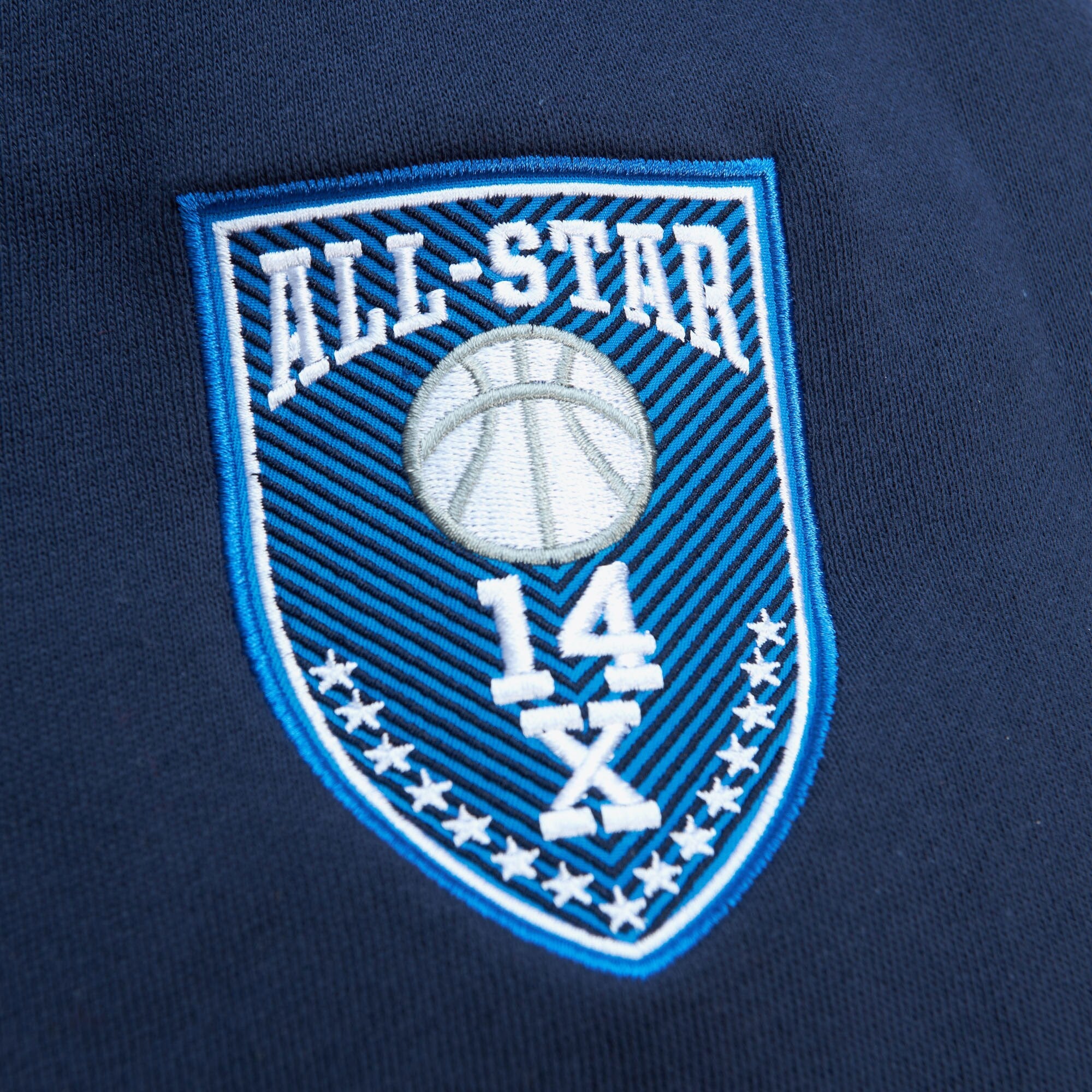 MENS MITCHELL & NESS HOF FLEECE HOODIE MAVERICKS DIRK NOWITZKI