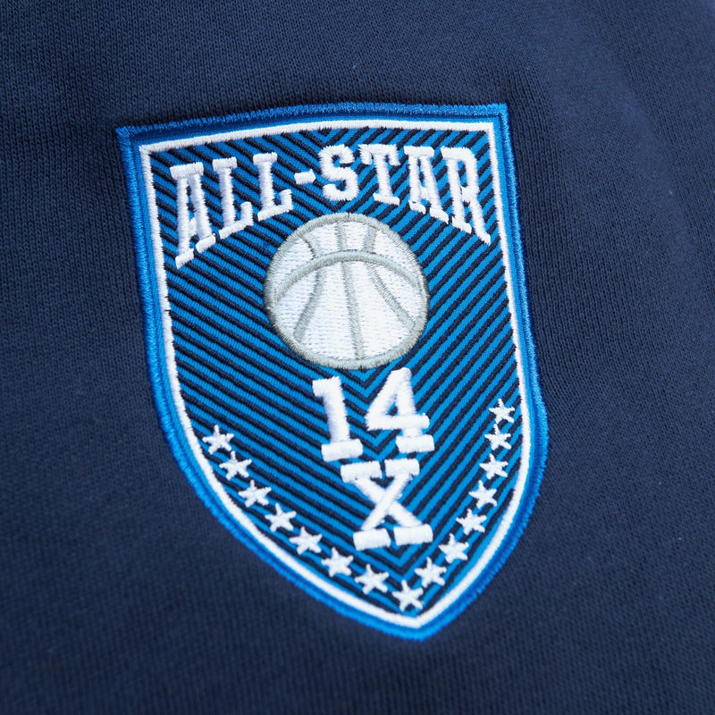 MENS MITCHELL & NESS HOF FLEECE HOODIE MAVERICKS DIRK NOWITZKI