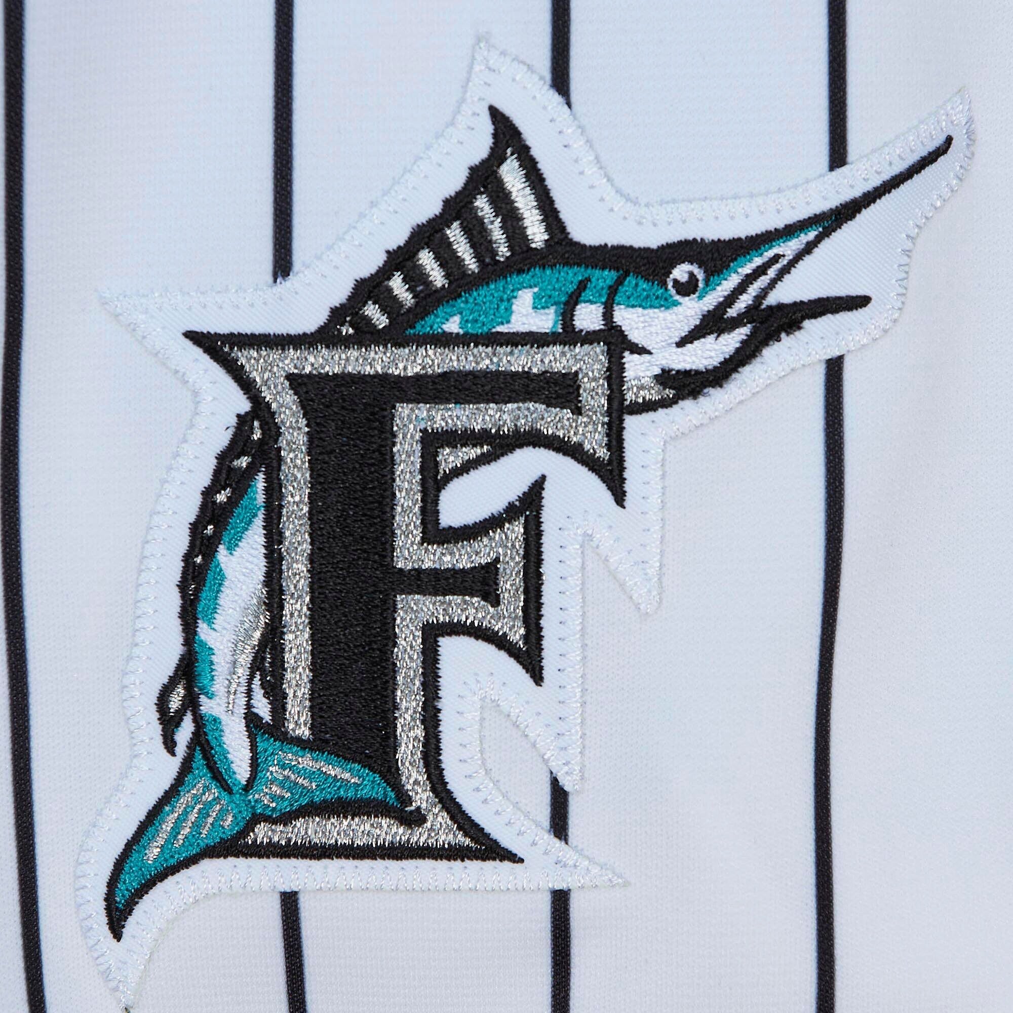 Mens Mitchell & Ness MLB HOME WORLD SERIES JERSEY MARLINS 2003 DONTRELLE WILLIS