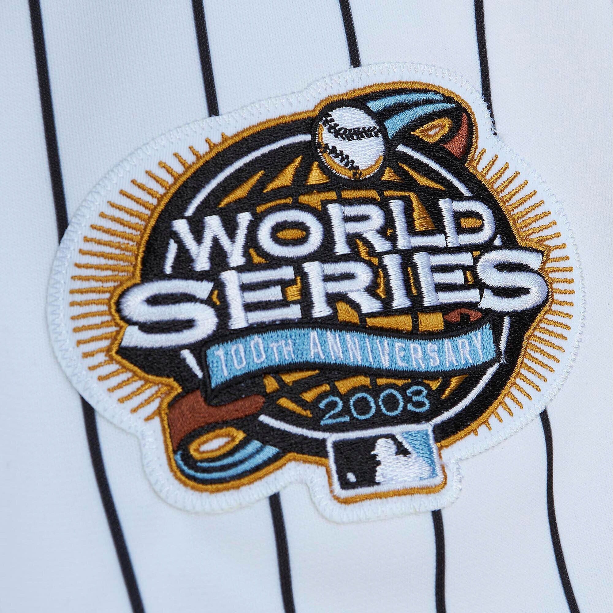 Mens Mitchell & Ness MLB HOME WORLD SERIES JERSEY MARLINS 2003 DONTRELLE WILLIS