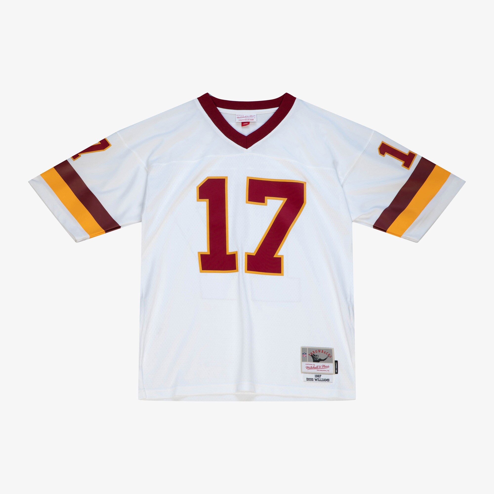 Mens Mitchell & Ness NFL JERSEY WASHINGTON FOOTBALL TEAM 1987 DOUG WILLIAMS