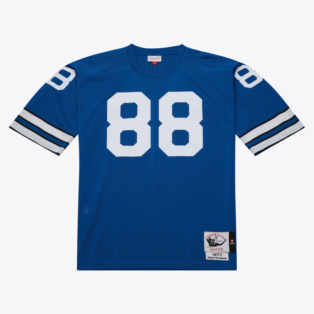 MENS MITCHELL & NESS NFL DARK JERSEY COWBOYS 1977 DREW PEARSON