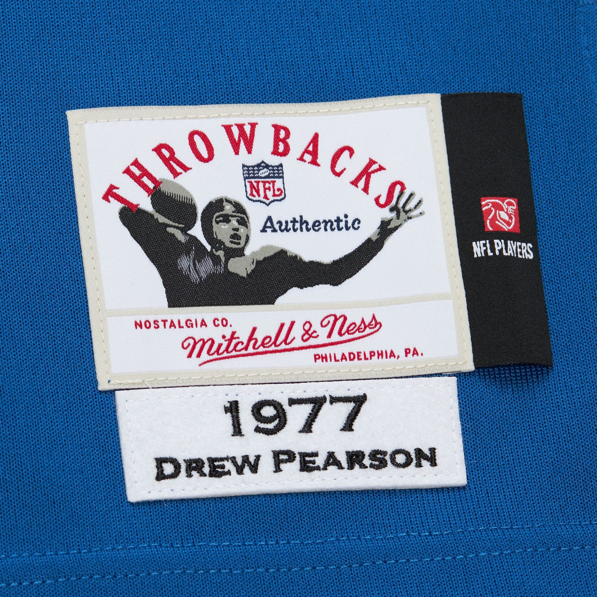 MENS MITCHELL & NESS NFL DARK JERSEY COWBOYS 1977 DREW PEARSON