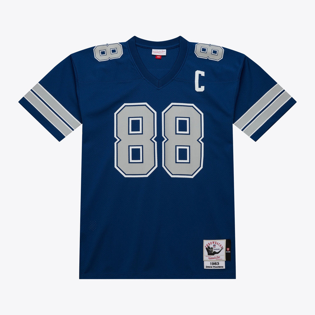 MENS MITCHELL & NESS NFL DARK JERSEY COWBOYS 1983 DREW PEARSON
