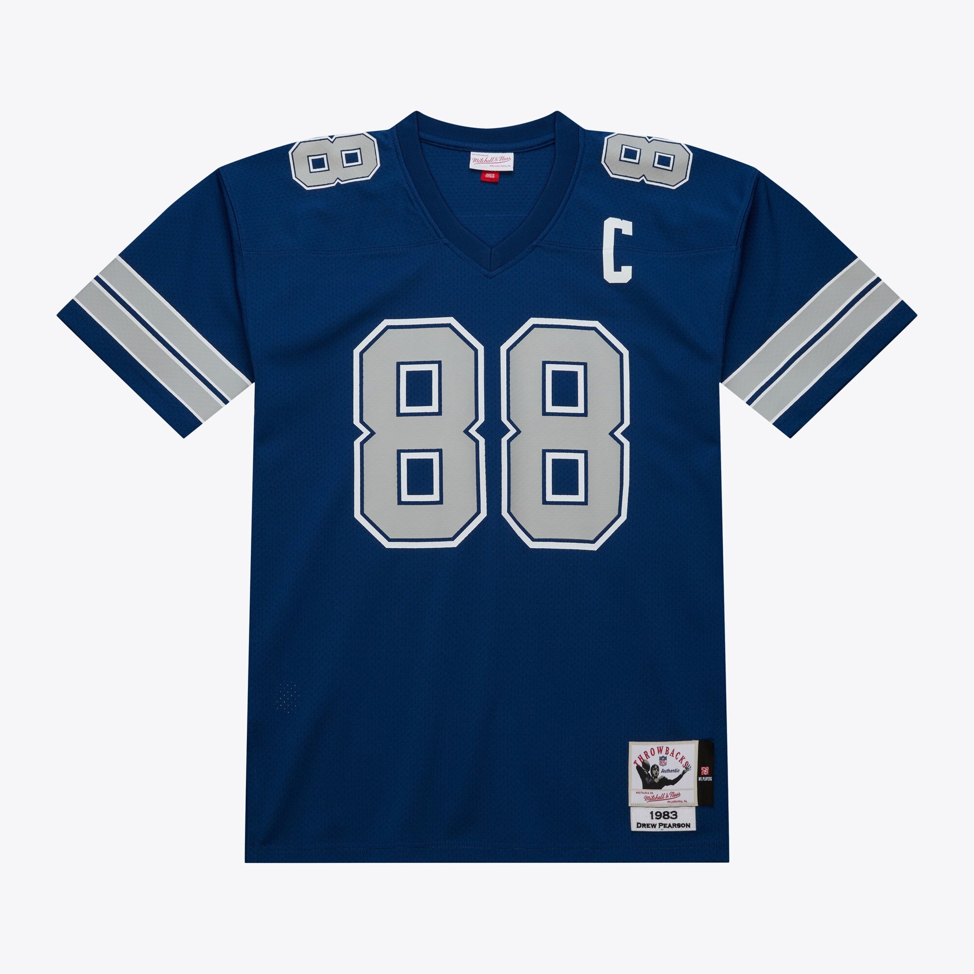 MENS MITCHELL & NESS NFL DARK JERSEY COWBOYS 1983 DREW PEARSON