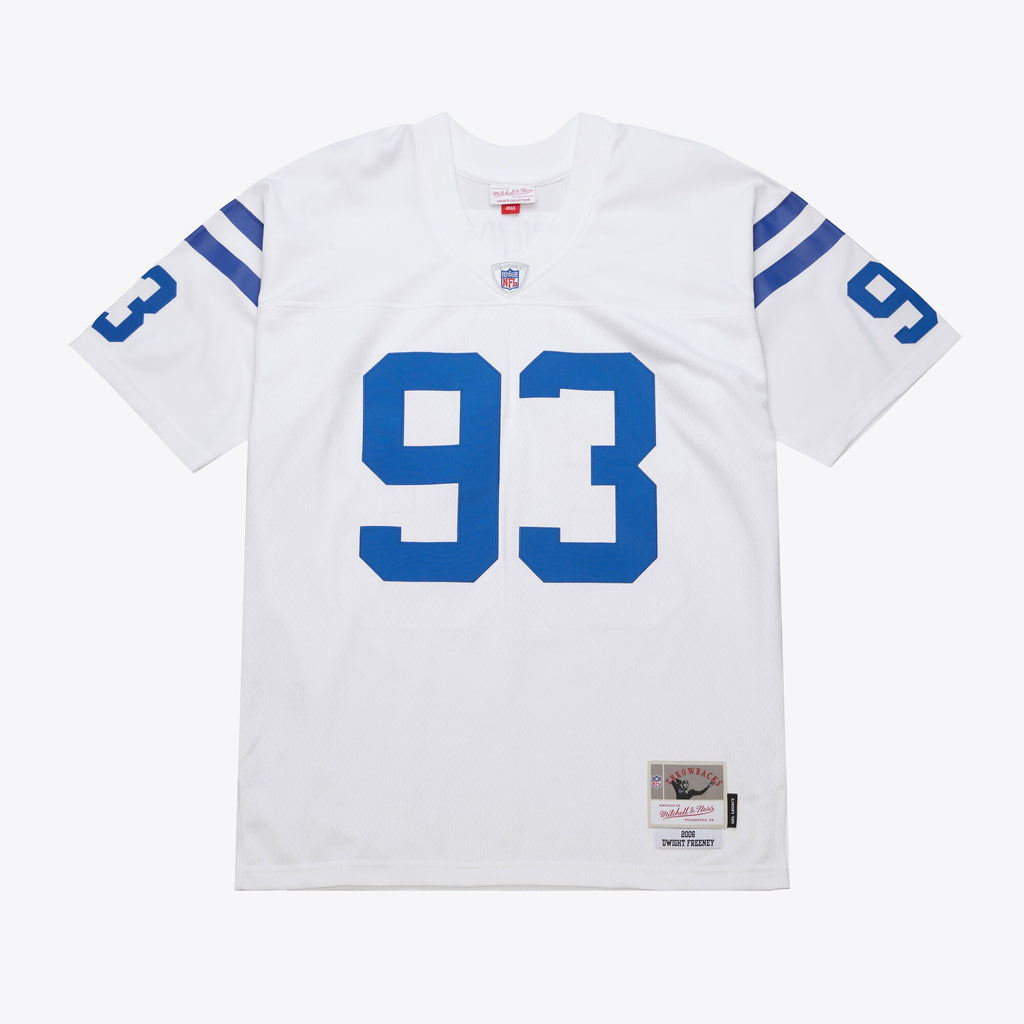 MENS MITCHELL & NESS NFL WHITE JERSEY COLTS 2006 DWIGHT FREENEY