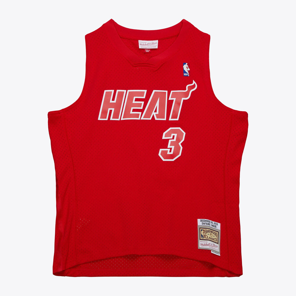 MENS MITCHELL & NESS NBA CHRISTMAS DAY JERSEY HEAT 2012 DWYANE WADE