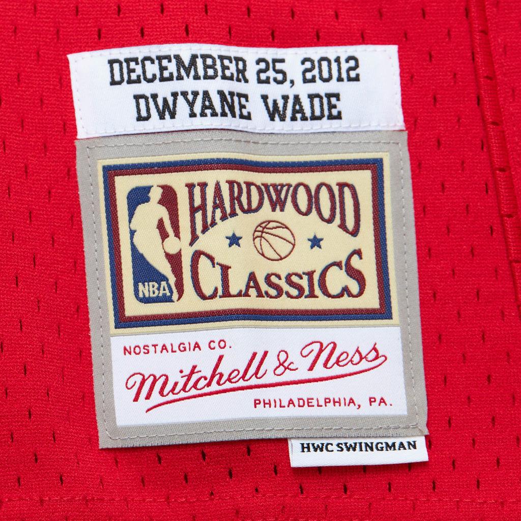 MENS MITCHELL & NESS NBA CHRISTMAS DAY JERSEY HEAT 2012 DWYANE WADE