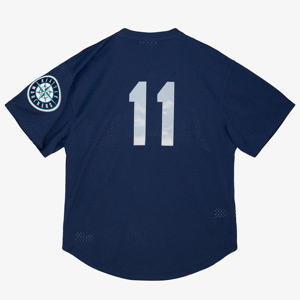 MENS MITCHELL & NESS MLB AUTHENTIC BP JERSEY - MARINERS 1995 EDGAR MARTINEZ