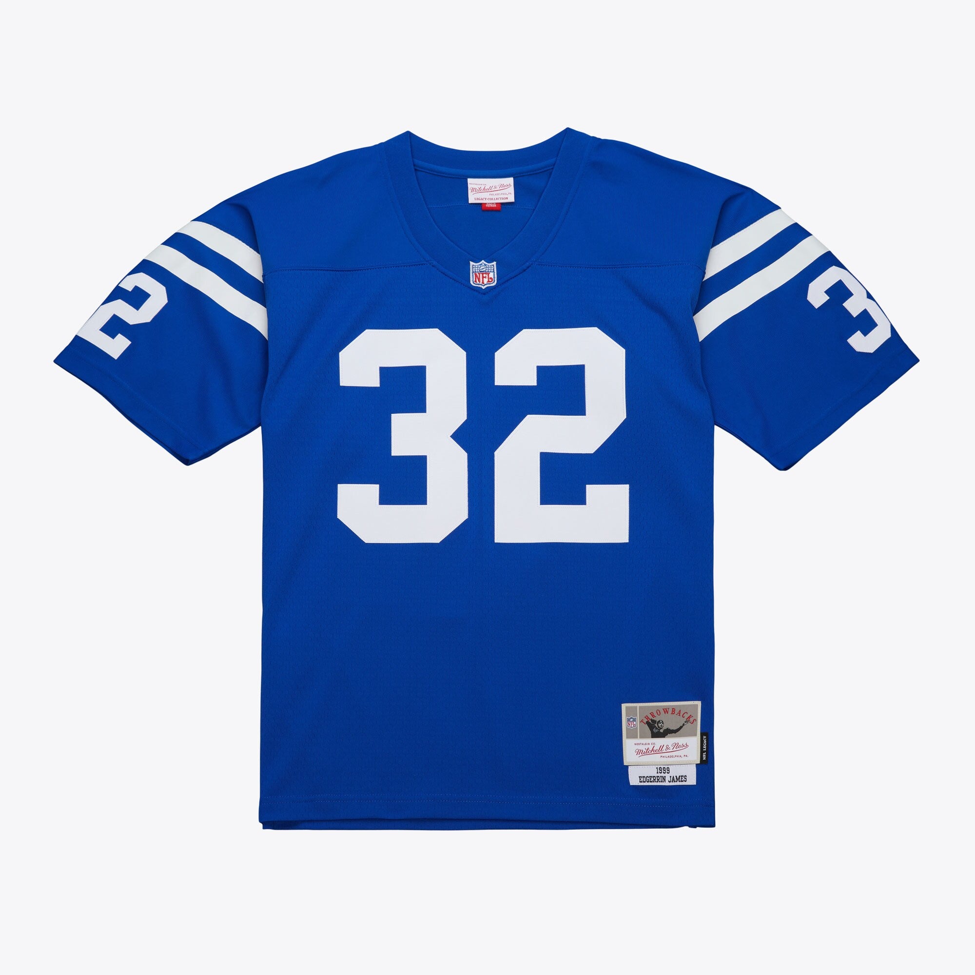 Mens Mitchell & Ness NFL DARK JERSEY COLTS 1999 EDGERRIN JAMES