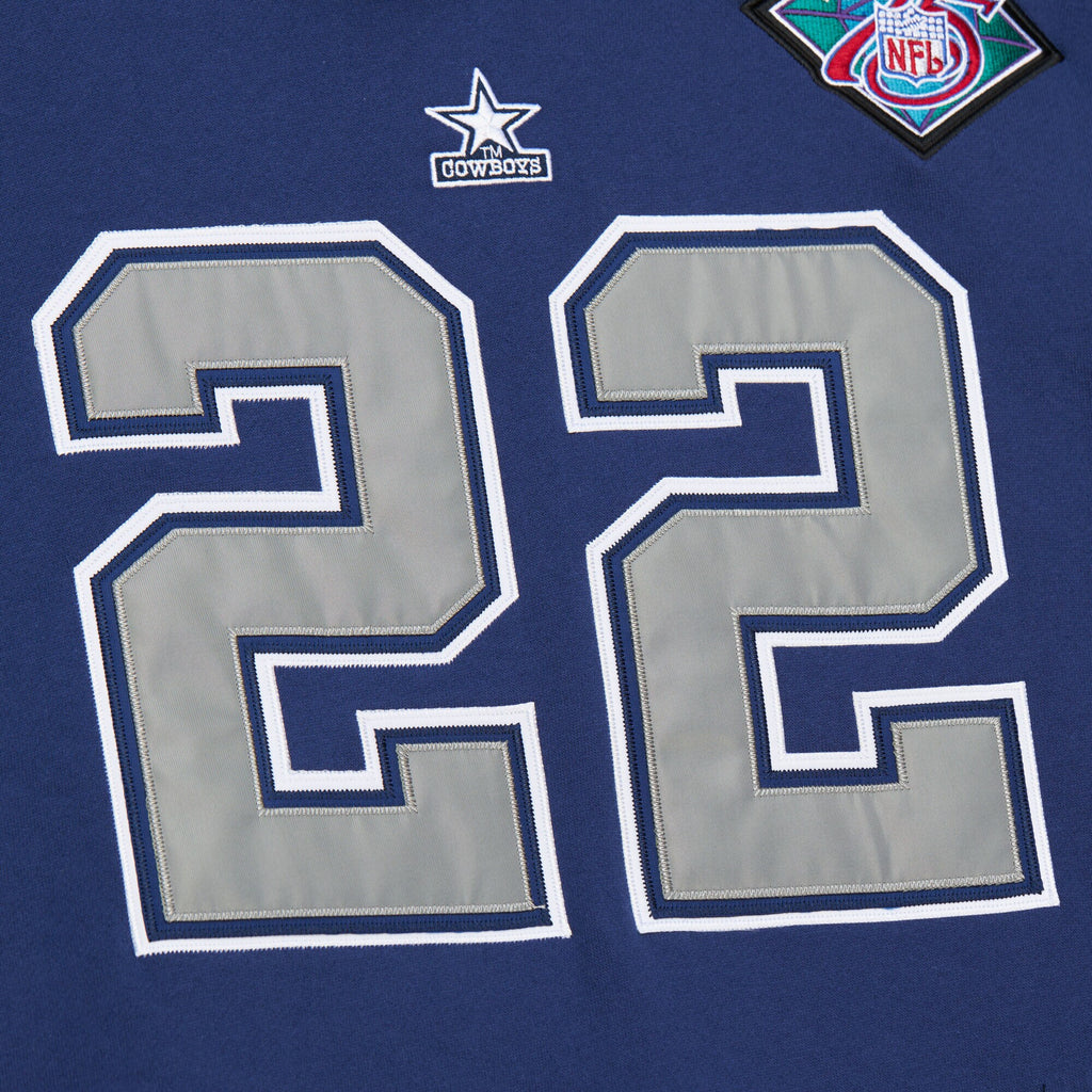 Mens Mitchell & Ness NFL N&N FLEECE HOOD COWBOYS 1996 EMMITT SMITH